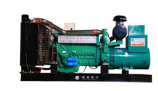 精河上柴500kw大型柴油发电机组