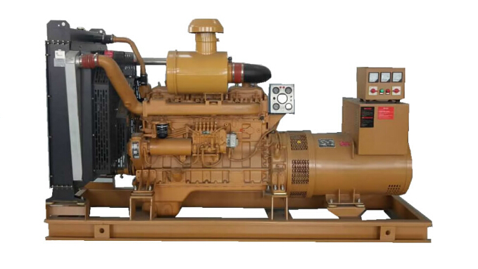 精河上柴250kw大型柴油二手发电机组